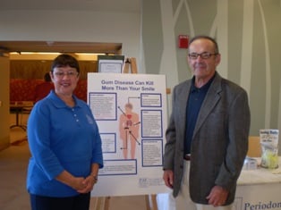 Informational poster at Diabetes 2011 event