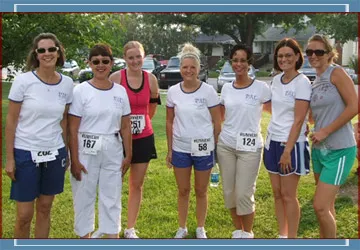A group of women pictured at the Zoo Run Run